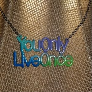 Urbanology You Only Live Once Necklace